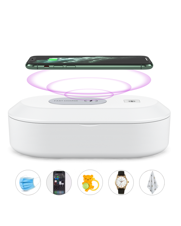 UV Sterilising Box with Wireless Charger