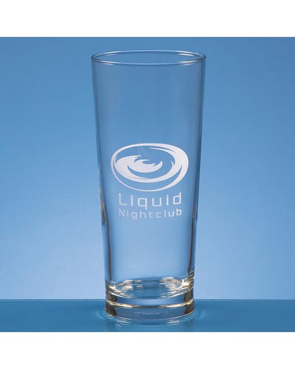 0.58ltr Straight Sided Beer Glass
