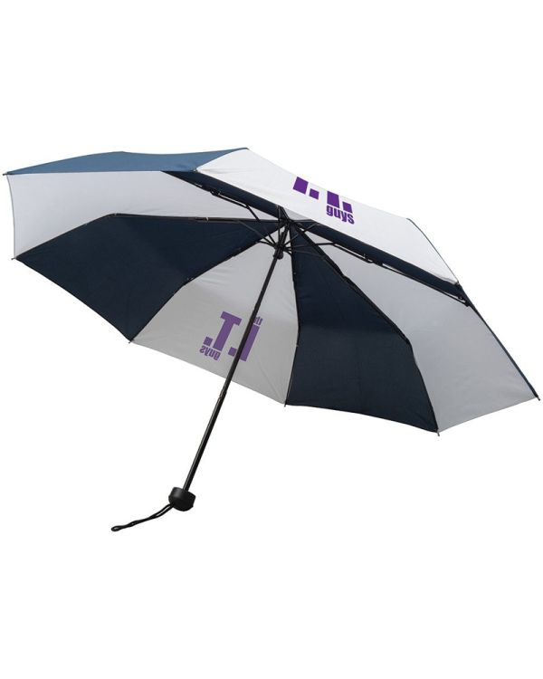 Handbag Umbrella - Available in Black and White or Navy and White