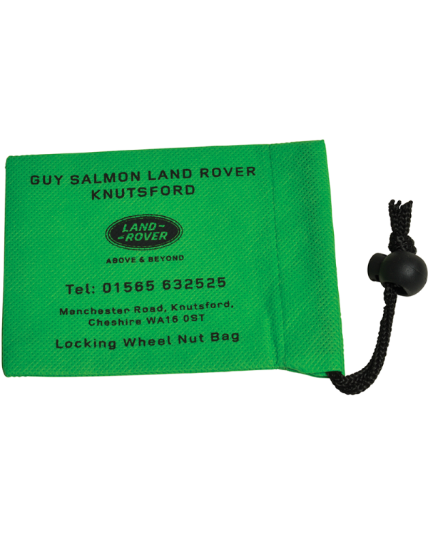 Large Locking Wheel Nut Bag (120x95mm: Non Woven)