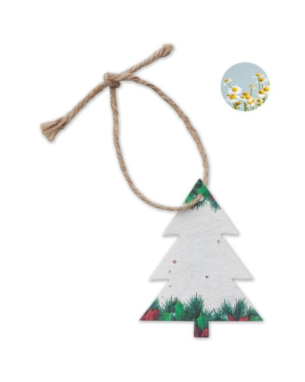 "Treeseed" Seed Paper Xmas Ornament