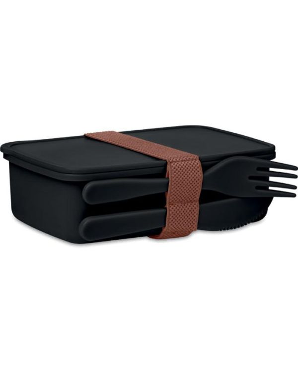 "Sunday" Lunch Box With Cutlery