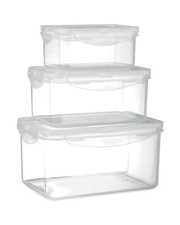Storie Set Of 3 Food Storage Boxes