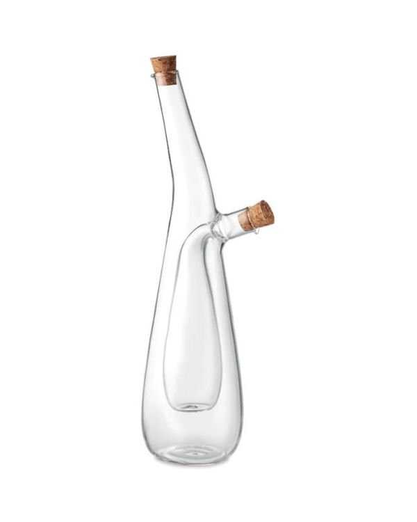 "Barretin" Glass Oil And Vinegar Bottle
