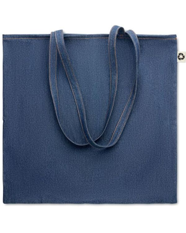 Style Tote Recycled Denim Shopping Bag