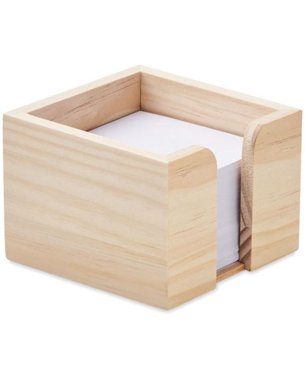 Sequoia Wooden Memo Cube 600 Plain