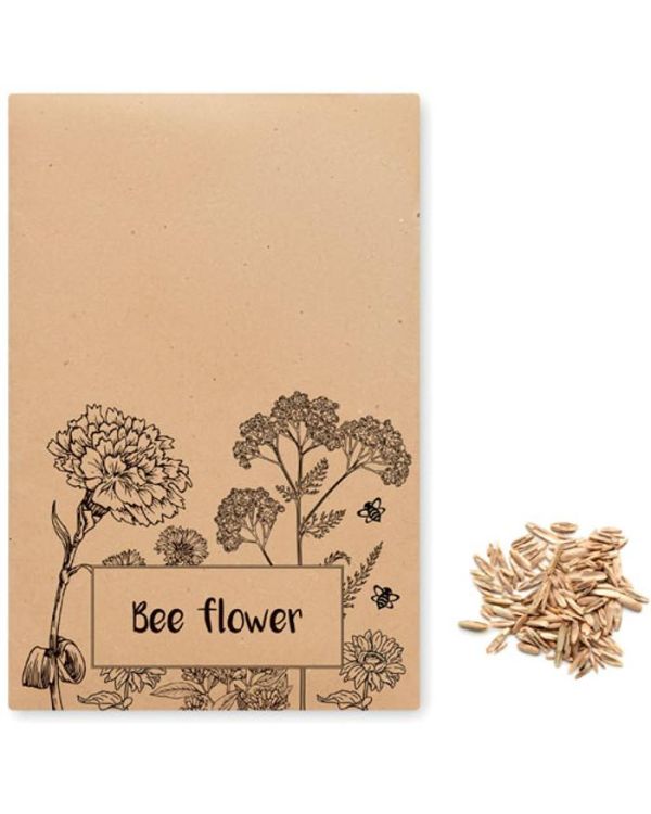 "Seedlopebee" Flowers Mix Seeds In Envelope
