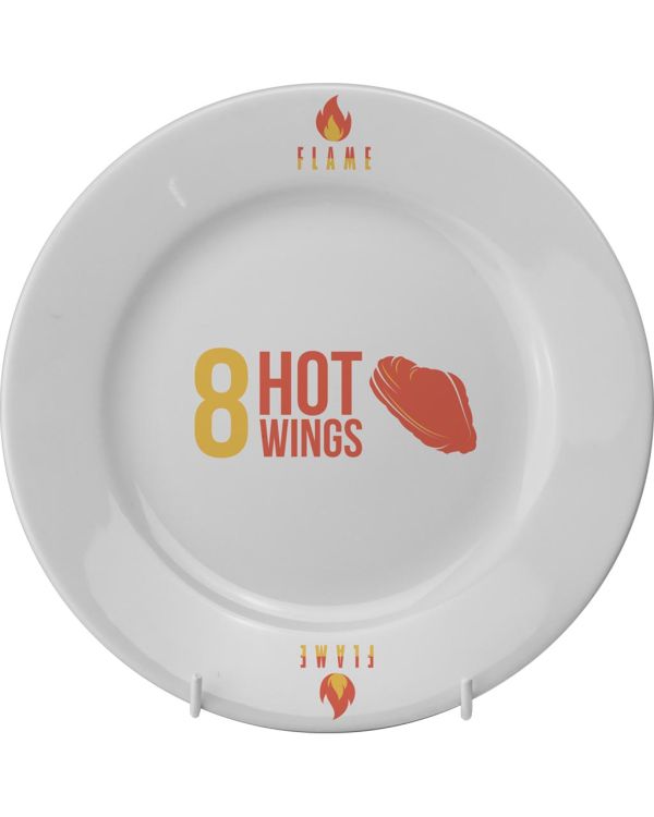 Winged Plate 8 Inch (21cm)