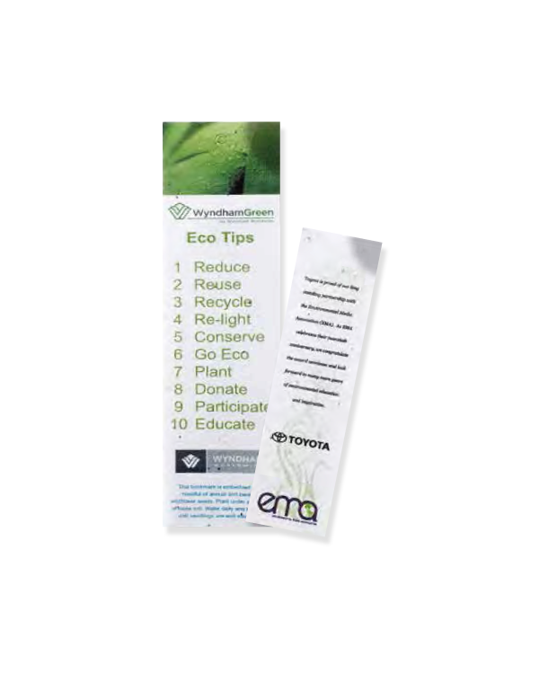 Plant It Paper Bookmarks