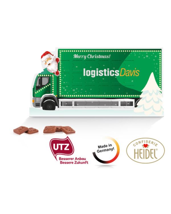 System advent calendar, Standard shape "Christmas Truck"