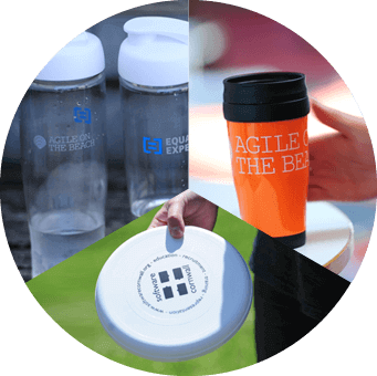 Agile on the Beach merchandise