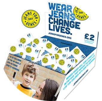 Genetic Disorders UK badges