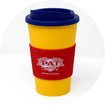 Pat the Baker coffee cup