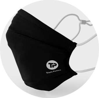 Travis Perkins face mask